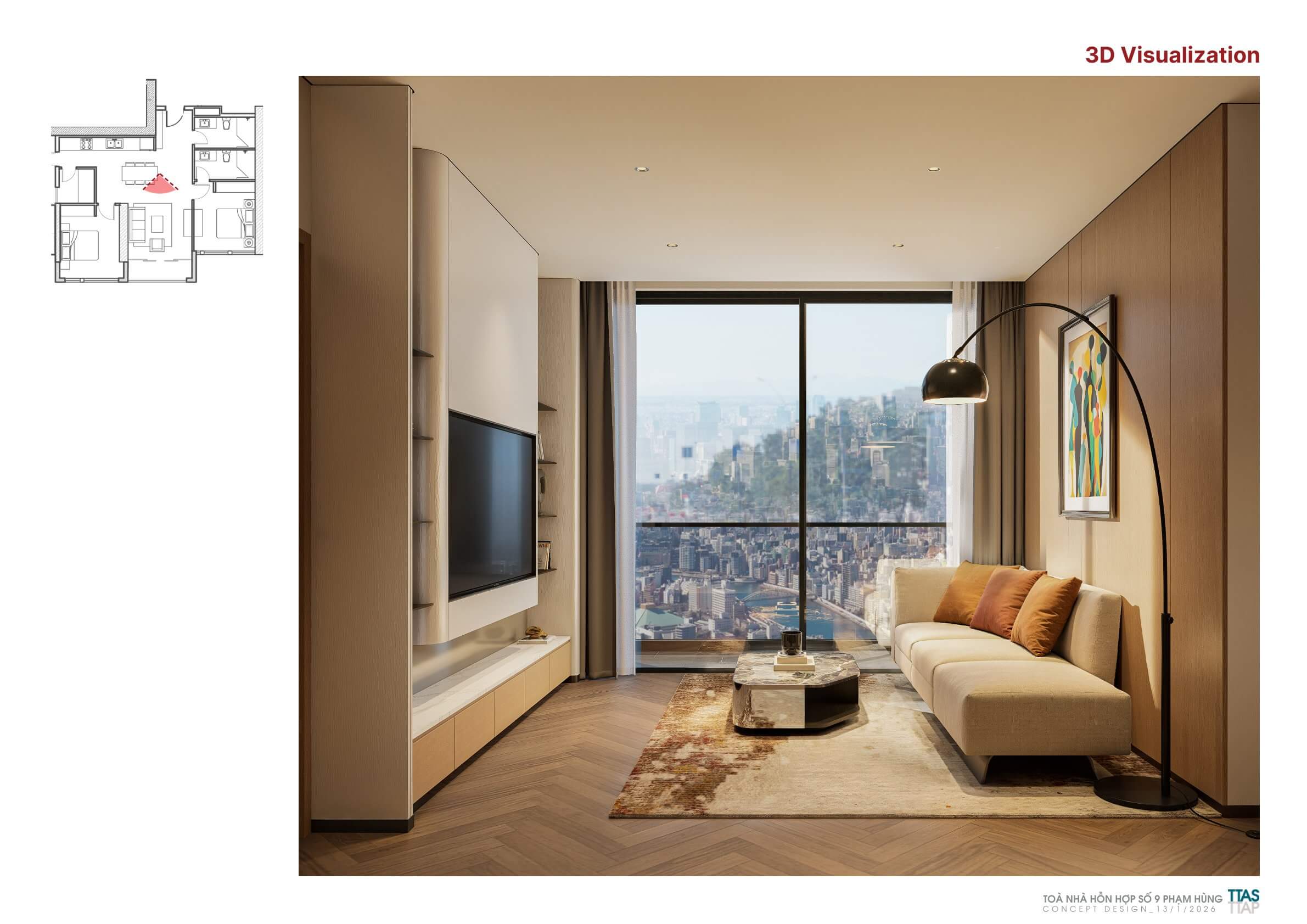 nội thất căn hộ grand era residence số 9 phạm hùng