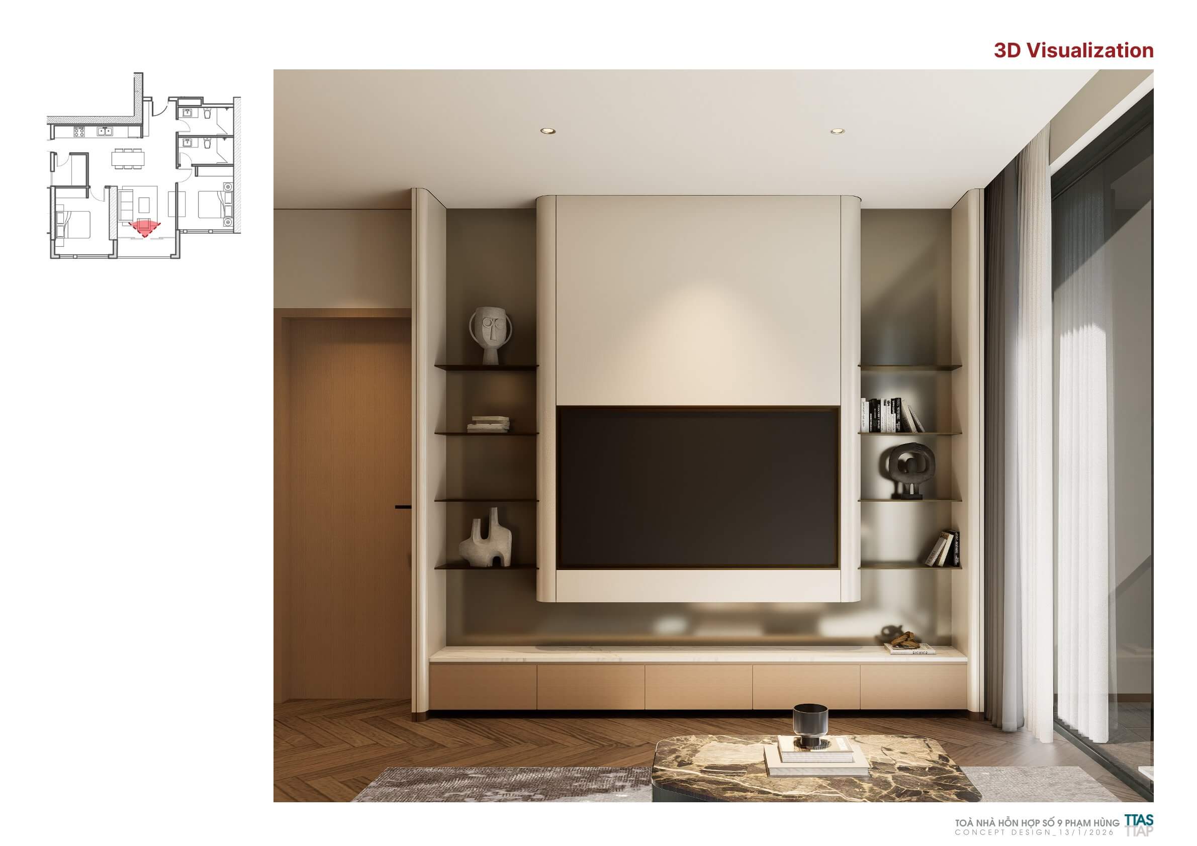 nội thất căn hộ grand era residence số 9 phạm hùng