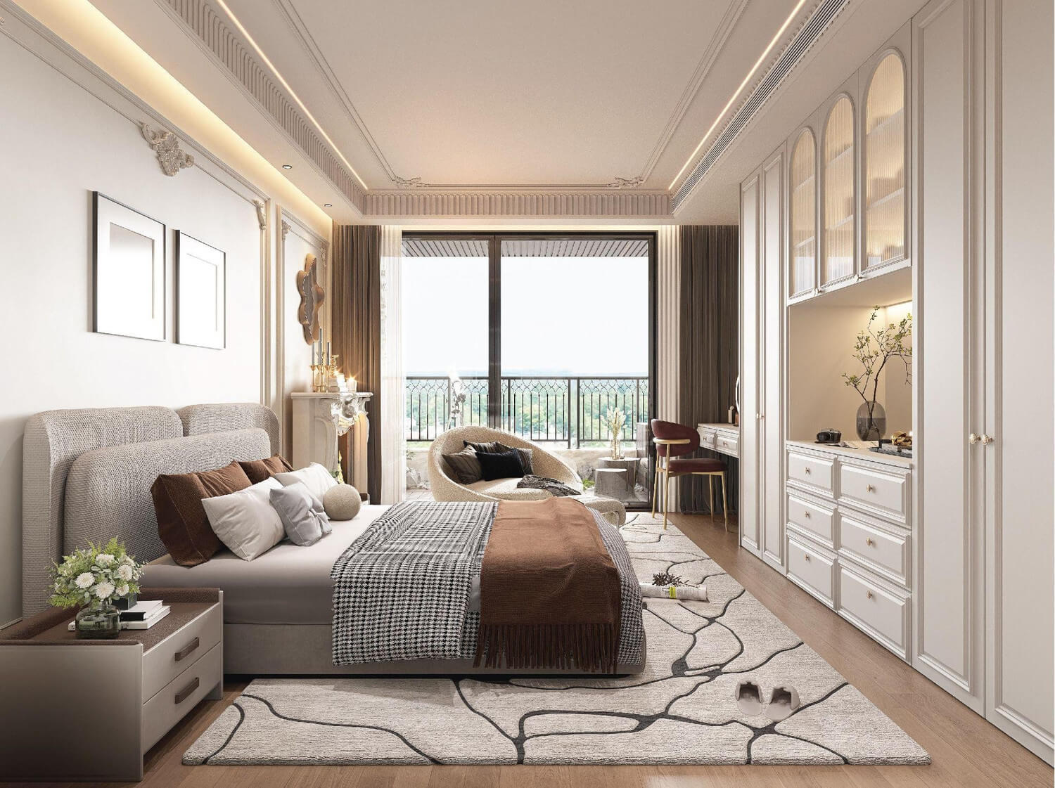 nội thất căn hộ sunshine Continental Hà Nội