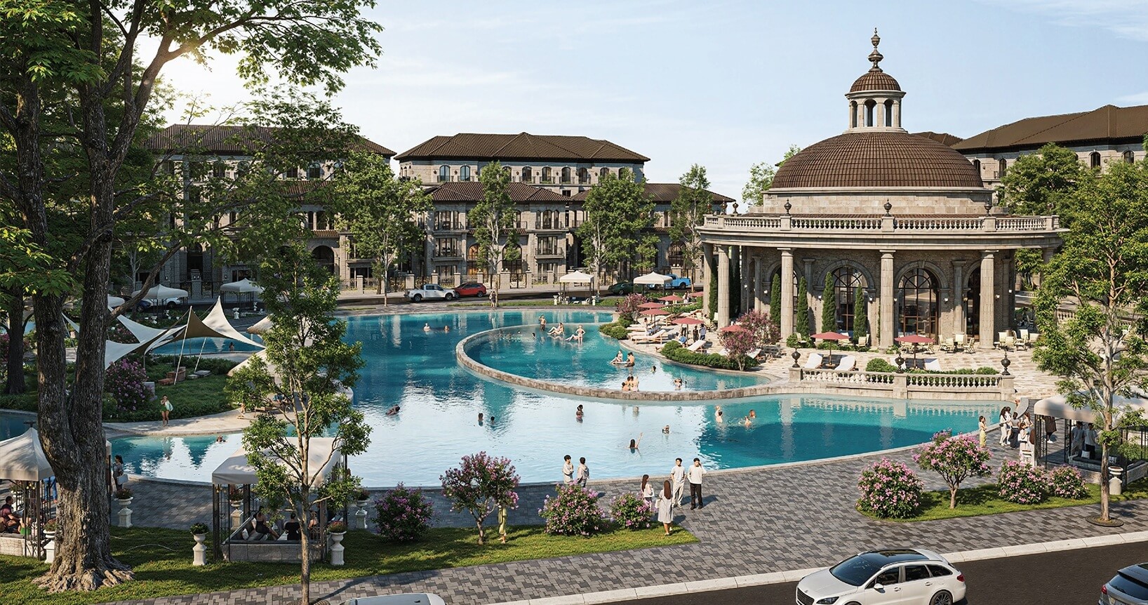 tiện ích dự án sunshine Continental Hà Nội