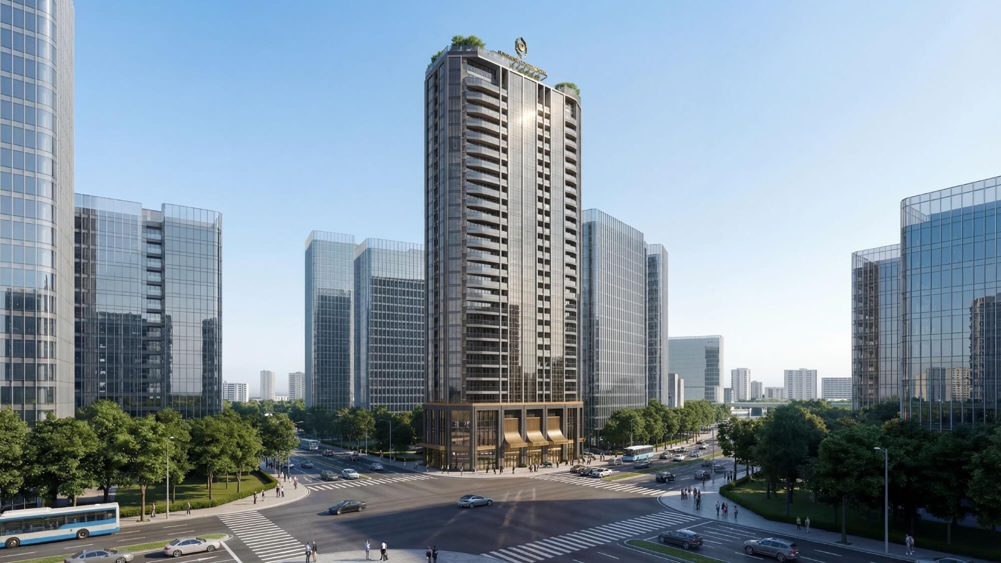 dự án sunshine continental trần bình