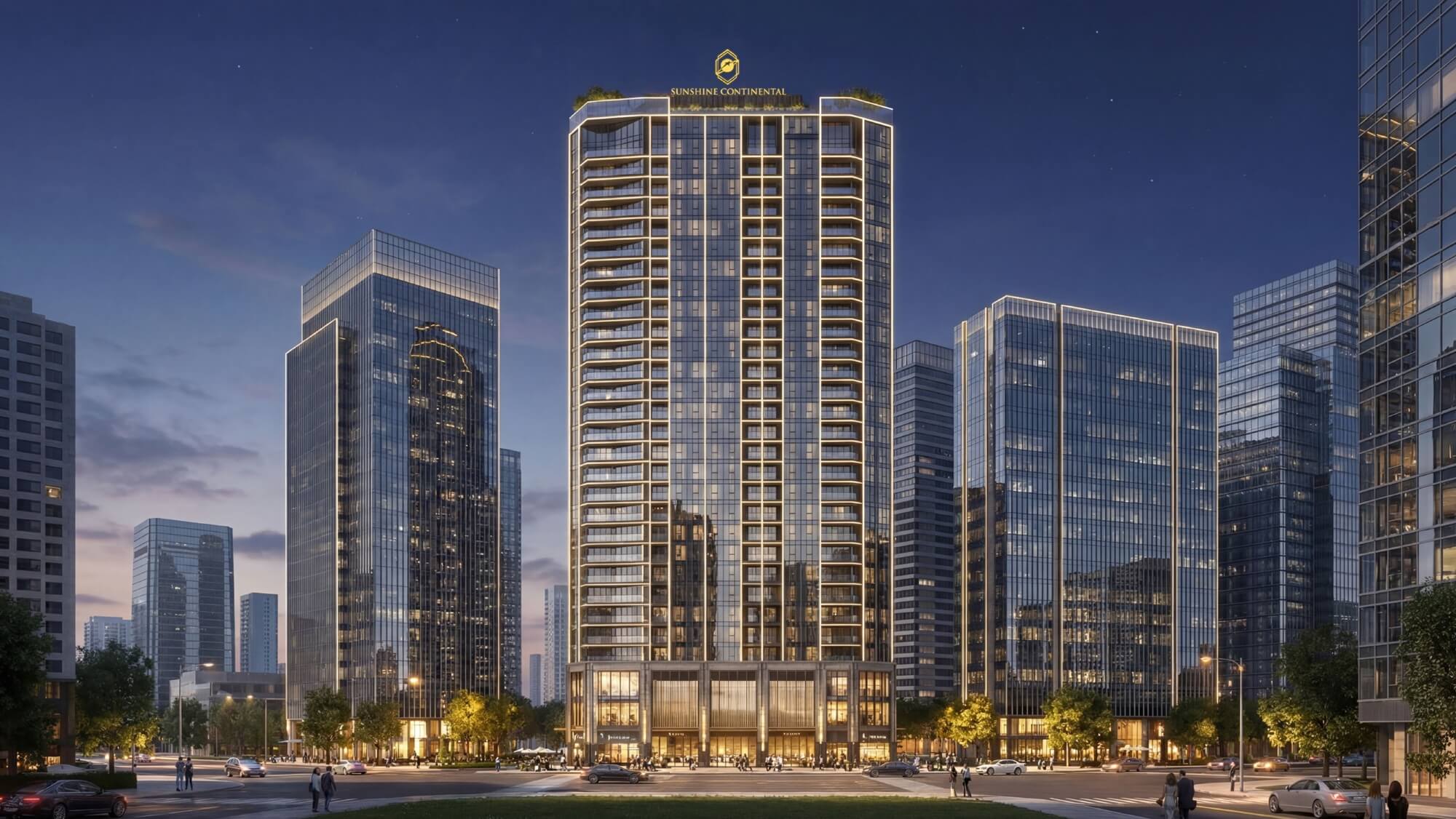 dự án sunshine continental trần bình