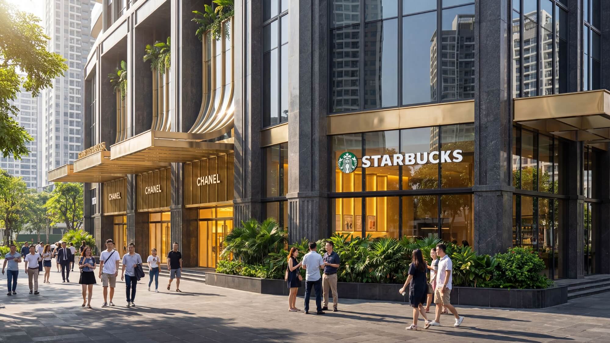 tiện ích dự án sunshine continental trần bình