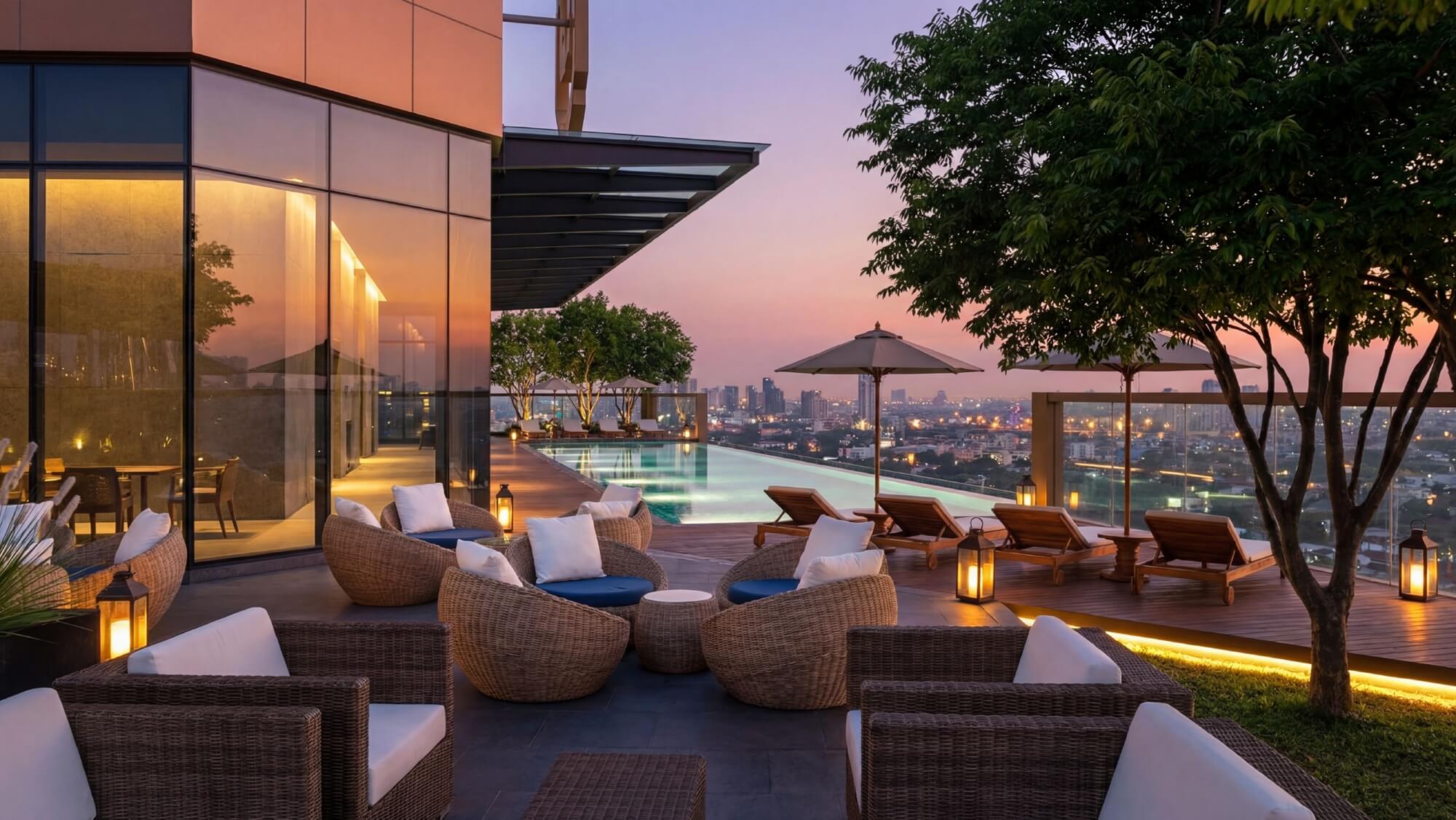 tiện ích dự án sunshine continental trần bình